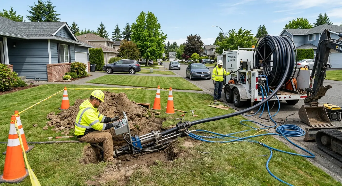 Trenchless Sewer Repair in Hockinson, WA